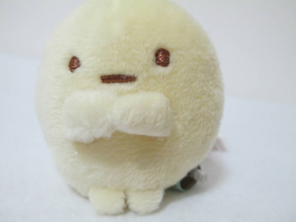 すみっコぐらし たぴおか イェロー てのりぬいぐるみ 初期 旧タグ 希少!激カワ♪ タピオカ マスコット ぬいぐるみ 未使用