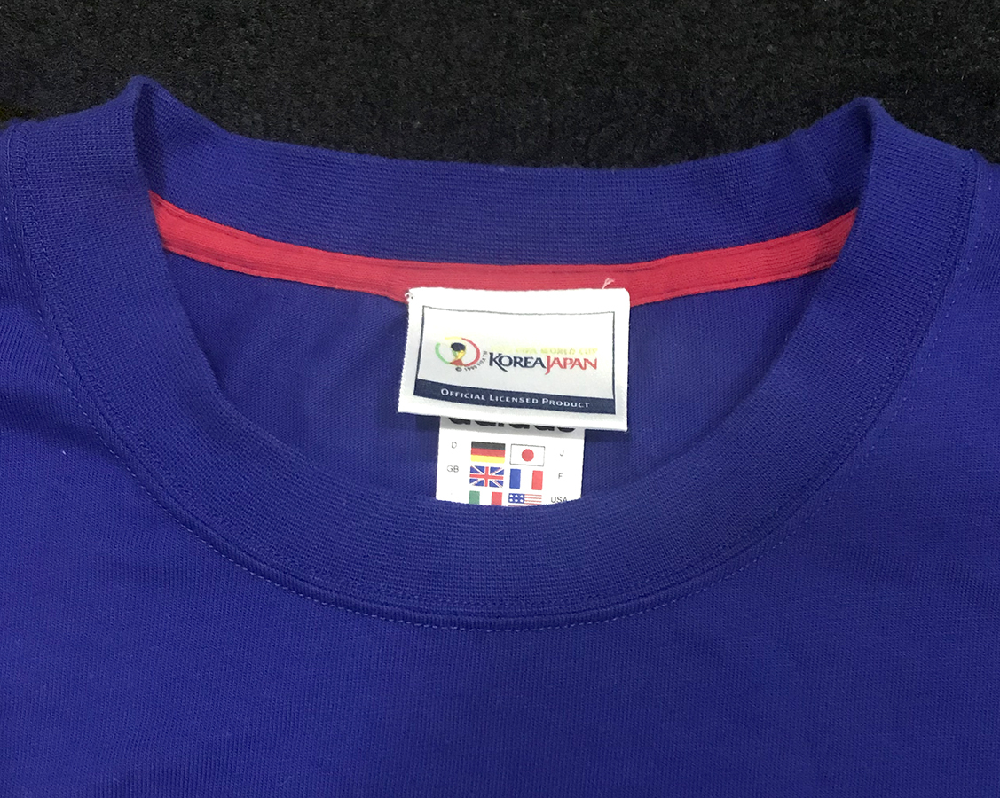 ADIDAS アディダス 2002 日韓ワールドカップ トルシエジャパン T ADIDAS アディダス 2002 日韓ワールドカップ トルシエジャパン T