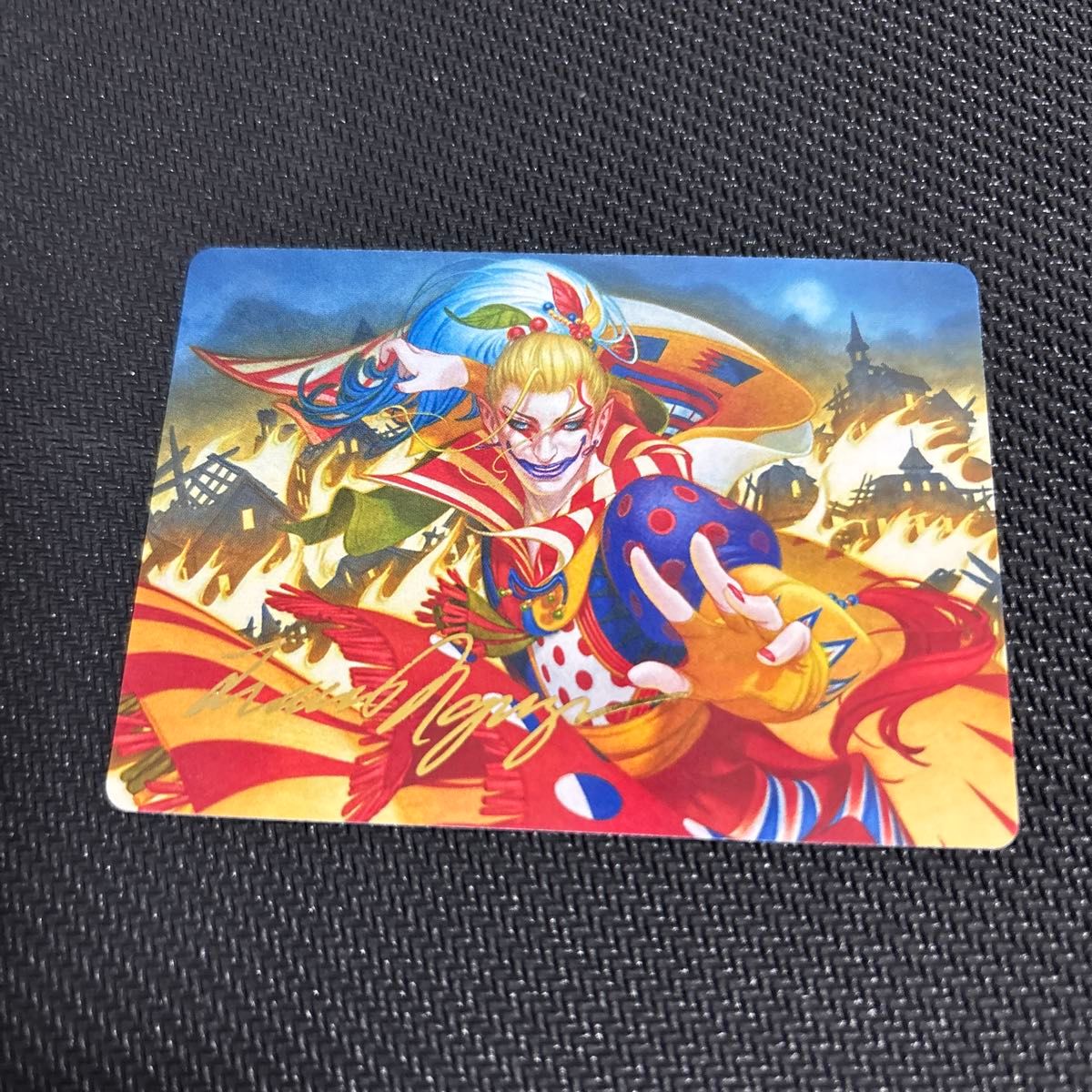 ファイナルファンタジー イラストコレクション サイン 3枚セット MTG MTG FF マジック ファイナルファンタジー イラストコレクション