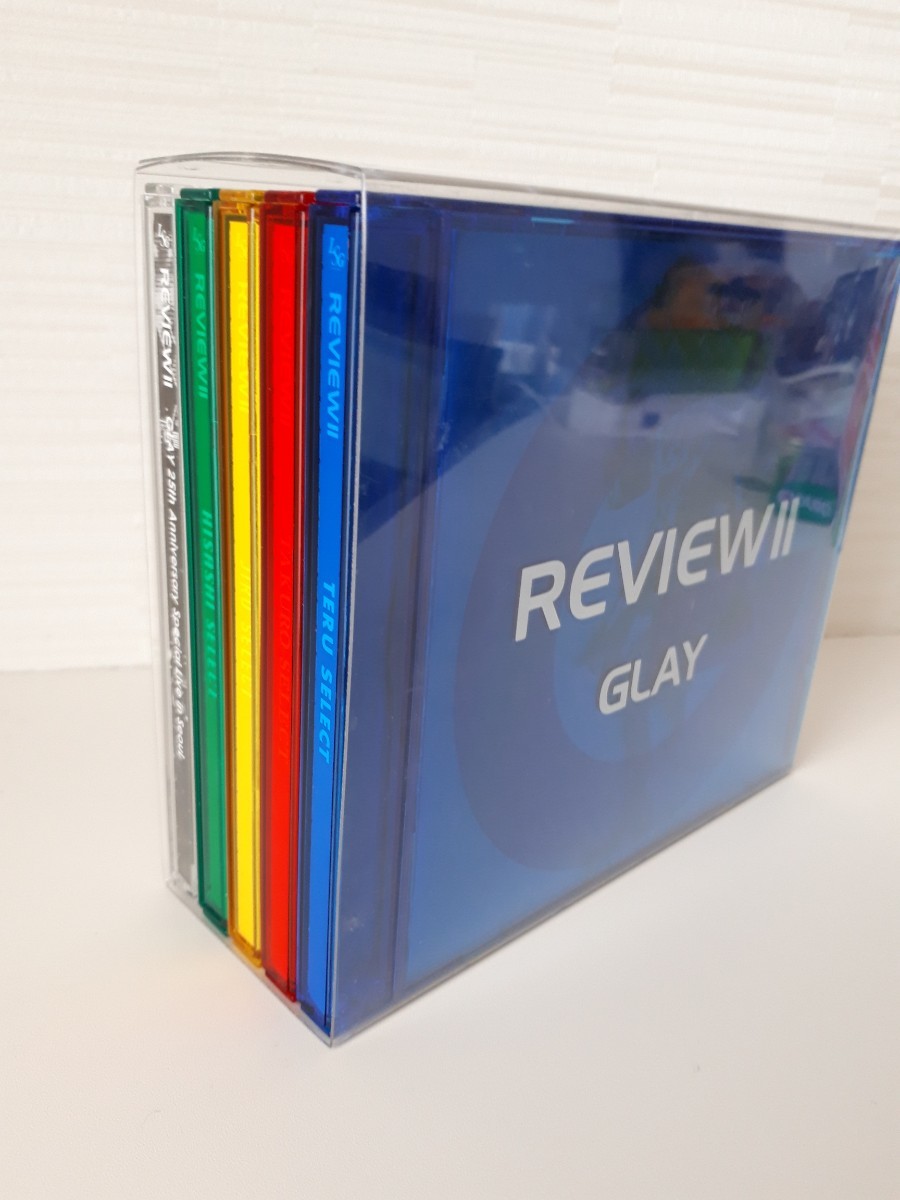 ★超美品　GLAY REVIEWⅡ CD(４枚組)+DVD(2枚組)
