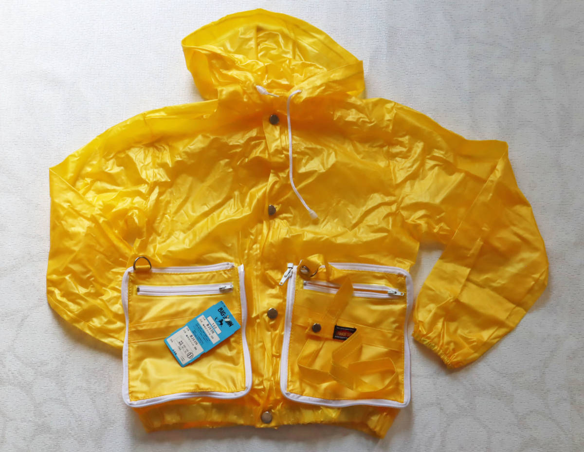 907 Showa Ретро Куртка Карманная 150см Big John BIG JOHN Желтый Желтый Новый Старый Неиспользованный Долгосрочное хранение　