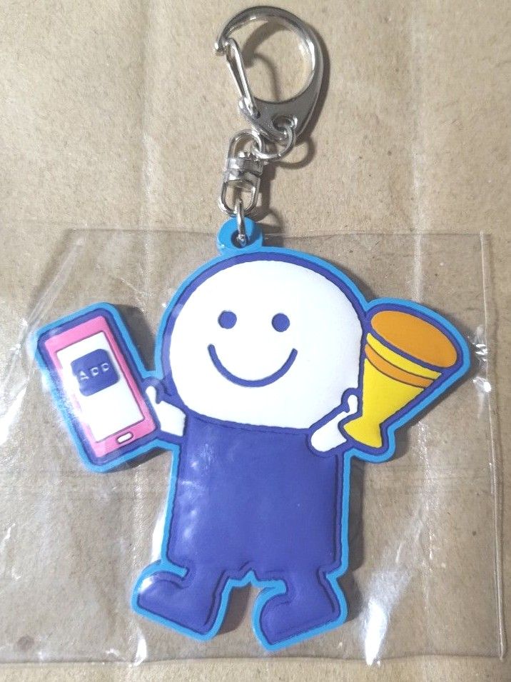 ブックオフ　BOOKOFF　よむよむ君　キャラクター　ゆるキャラ　ストラップ　ラバスト　キーホルダー　非売品