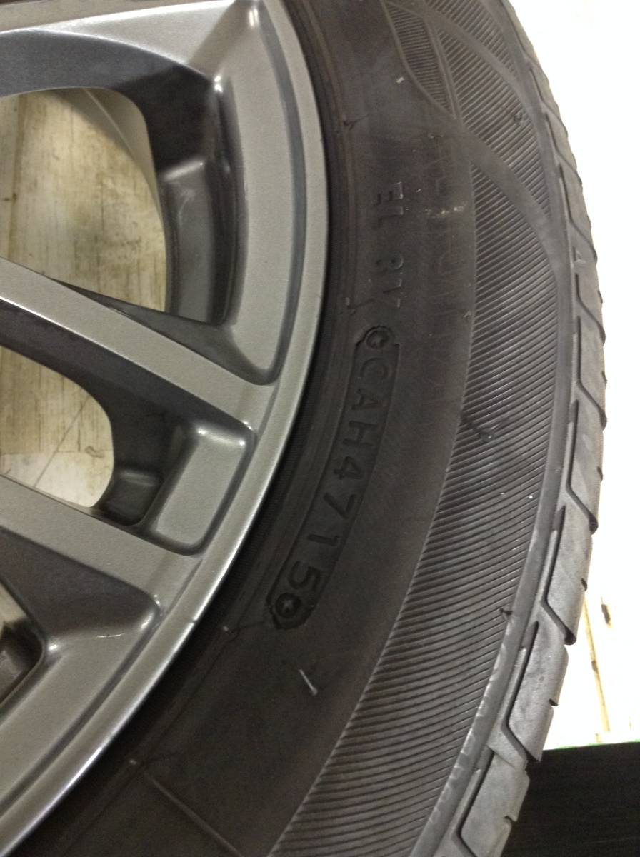 R085　タイヤホイール3本　VELVA　4H/PCD100　155/65R15　4.5J　Offset +45　ラジアルタイヤ　BRIDGESTONE　ECOPIA_画像7