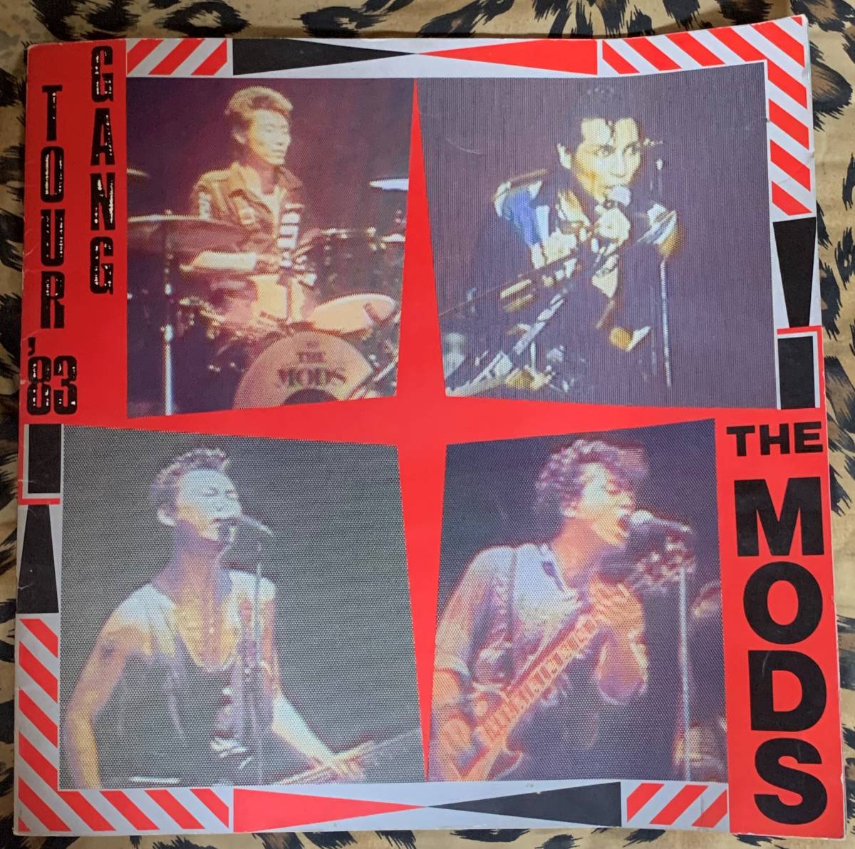 THE MODS 雨の野音 1982年 フライヤー 当時物 激レア おまけ多数 CD DVD テープ バッジ ステッカー 5