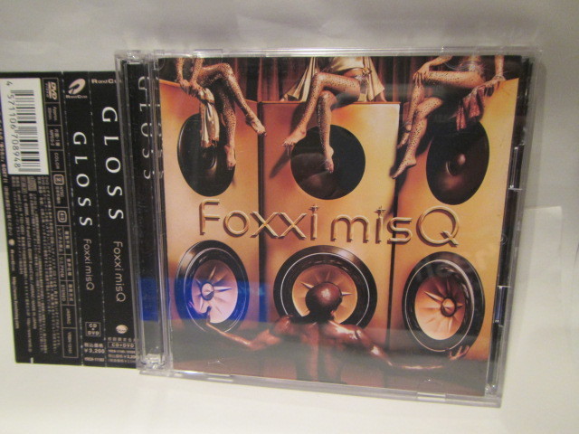 Foxxi misQ【GLOSS(初回限定盤)(DVD付)】帯付き_画像1