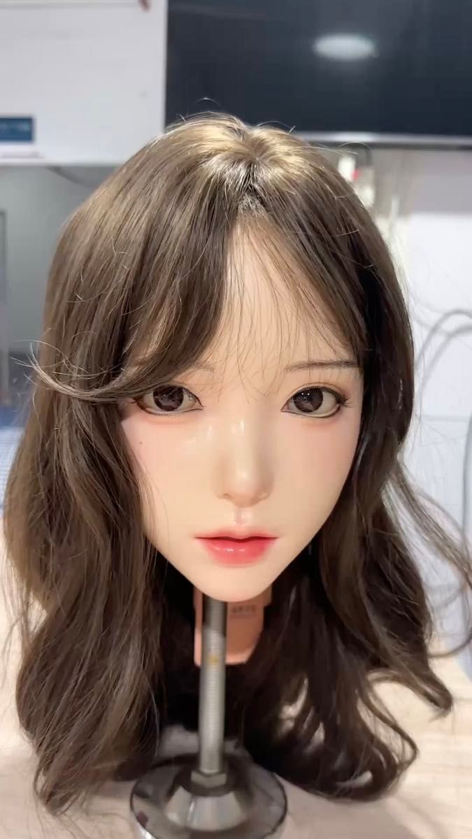 リアルドール フルシリコン ベッドのみ 軟質シリコンヘッド 口可動 等身大 瞳色選べる Yui