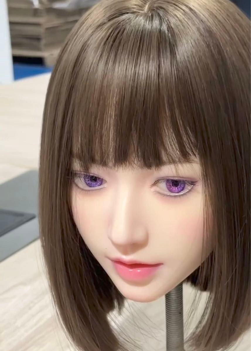 リアルドール フルシリコン ベッドのみ 軟質シリコンヘッド 口可動 等身大 Ayaka