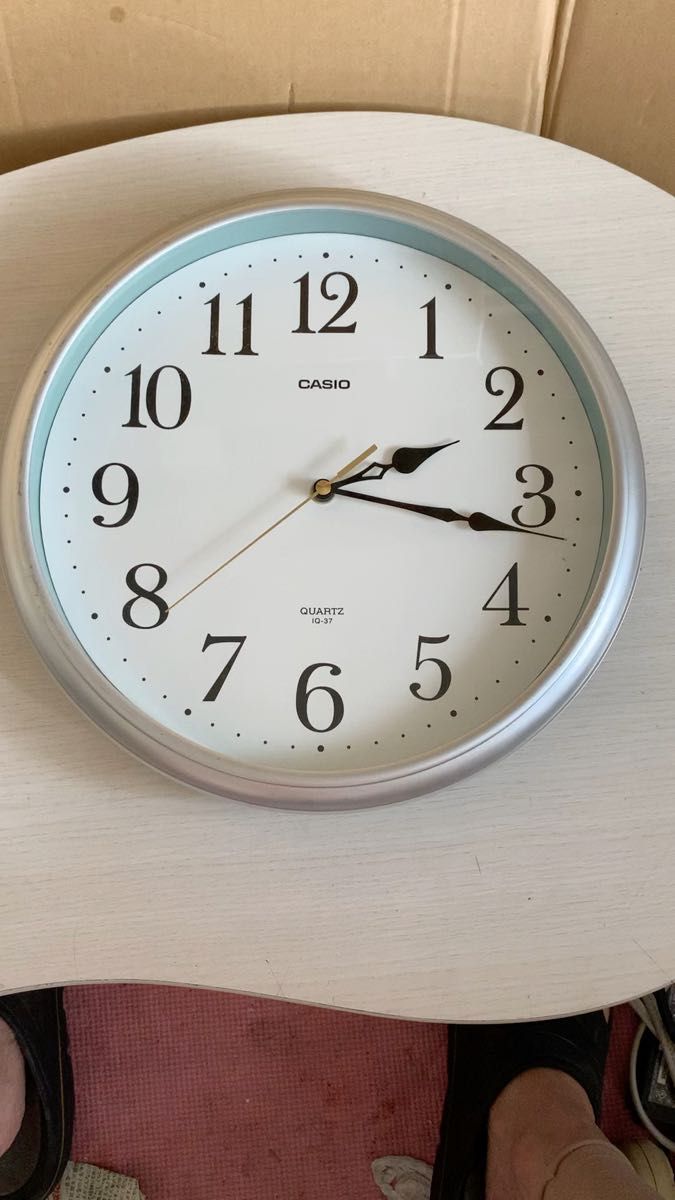CASIO 壁掛け時計 アナログ 直径:約32cm