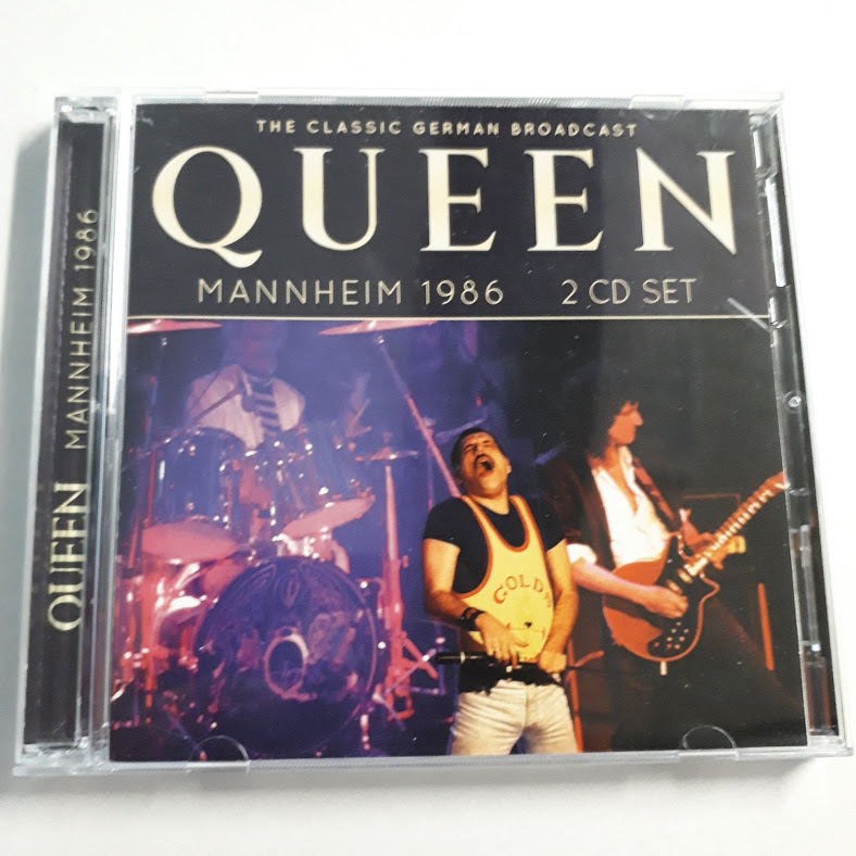 送料無料！　QUEEN MANNHEIM 1986　2CD SET 輸入盤CD（2CD)