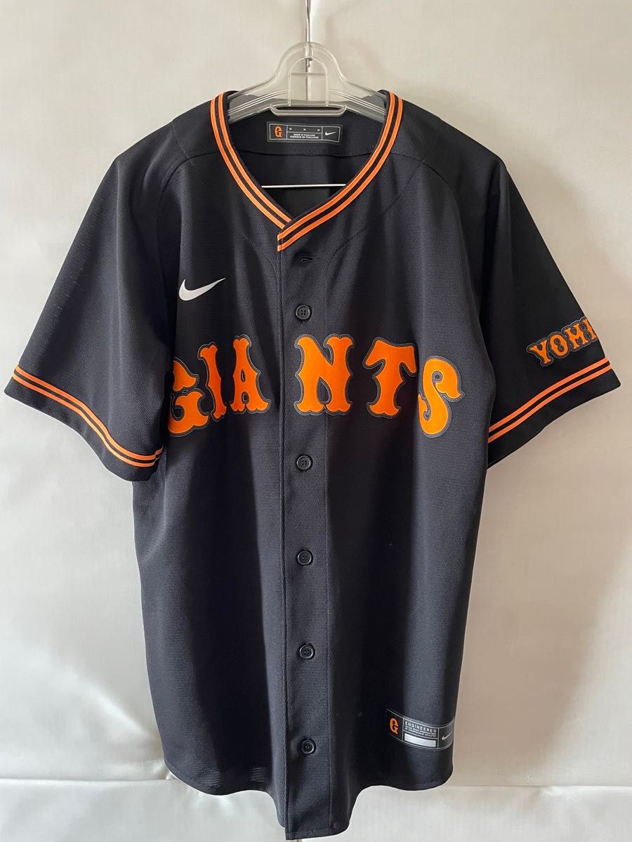 #55 読売ジャイアンツ ユニホーム レプリカモデル 秋広 M 読売ジャイアンツ ユニフォーム NIKE ブラック Mサイズ #55 秋広