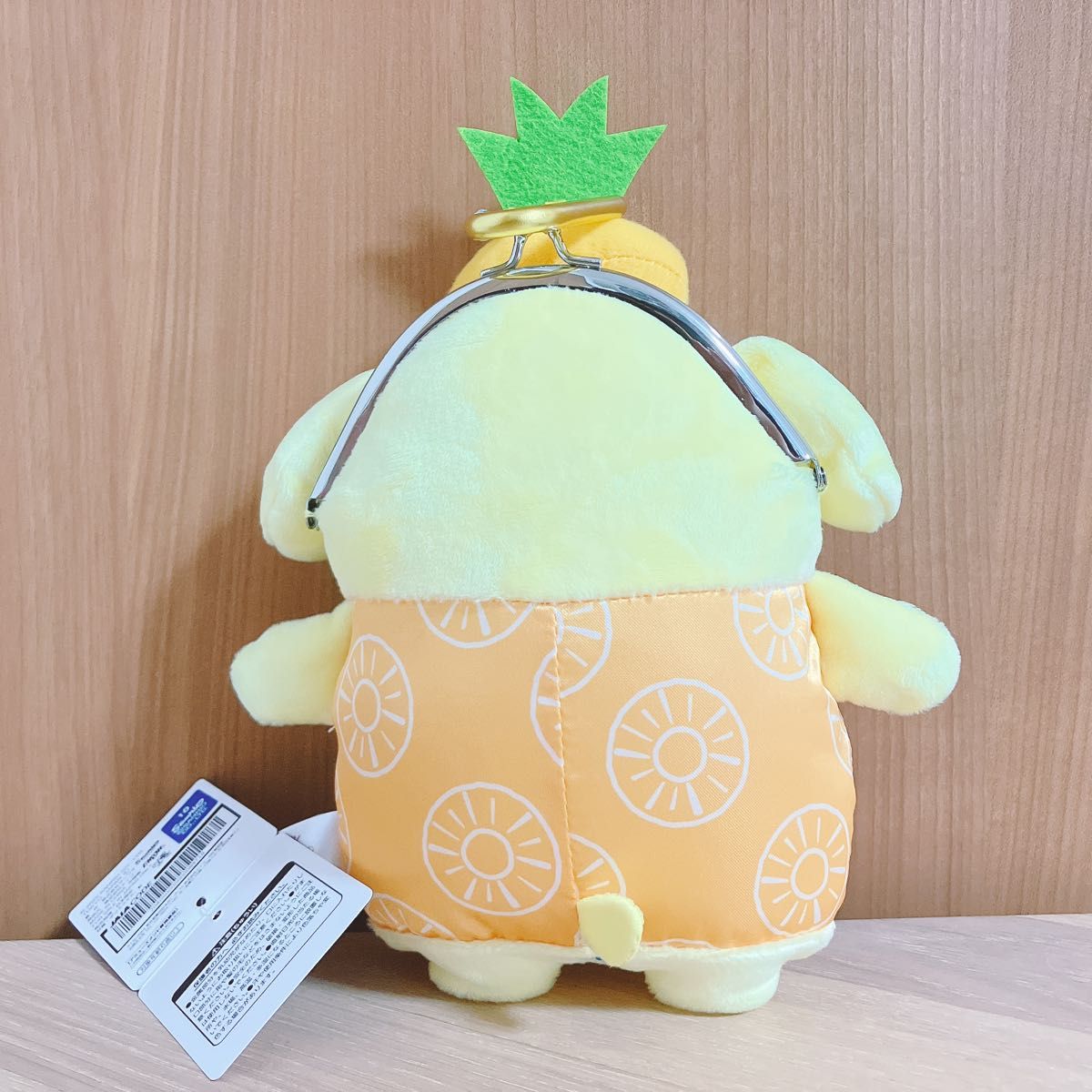 ★新品★【タイトー限定】サンリオキャラクターズフルーツポンチ柄がま口ポーチ 6種 タイトー限定 サンリオキャラクターズ フルーツポンチ柄 がま口
