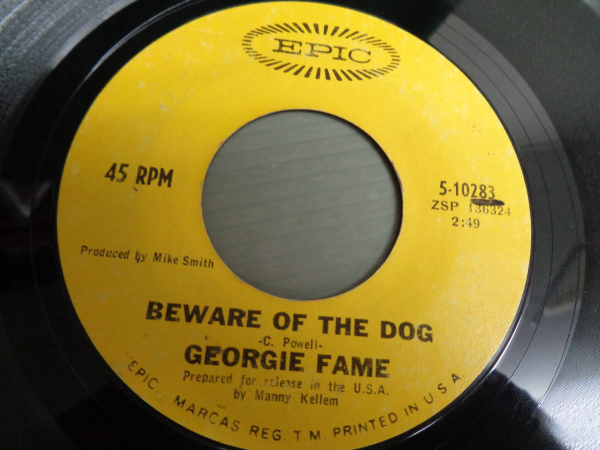 GEORGIE FAME/THE BALLAD OF BONNIE AND CLYDE★シングル_画像2