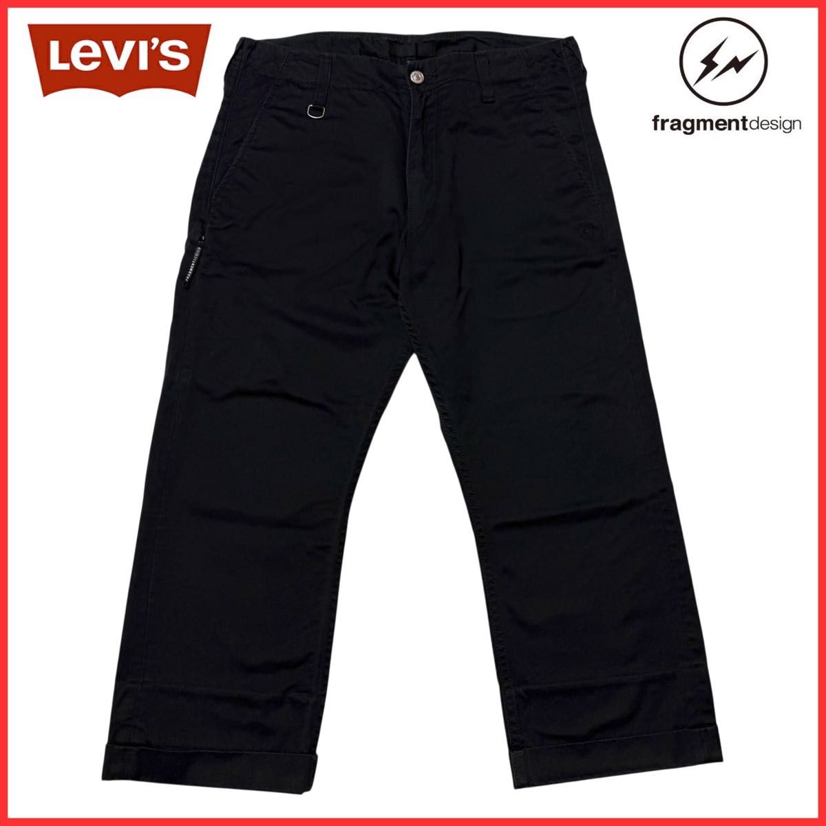 Levi's fenom チノパン 32インチ Levi's Fenom fragment リーバイス フェノム フラグメント ロゴ