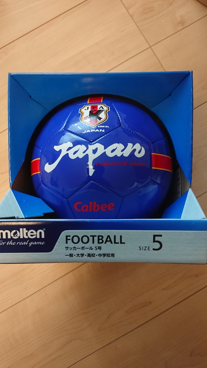 日本代表チームオフィシャルライセンスサッカーボール 5号球