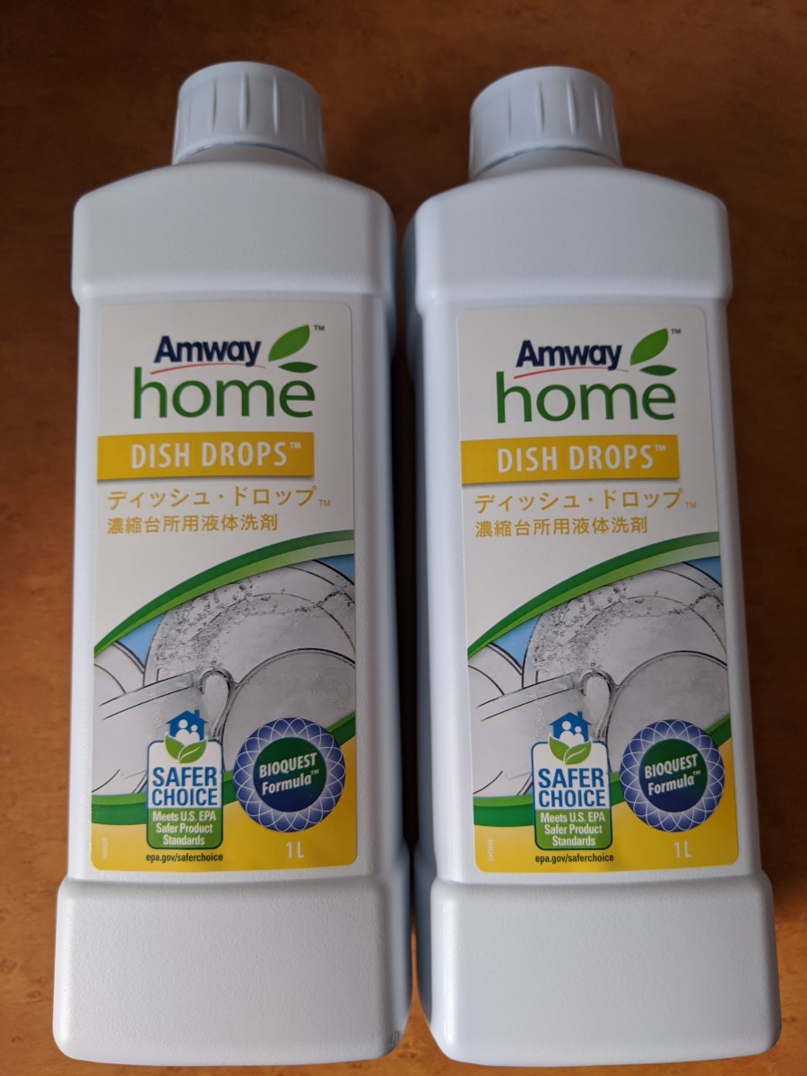 アムウェイ ホーム ディッシュ ドロップ 濃縮台所用液体洗剤 １Ｌ 無料長期保証 ディッシュ