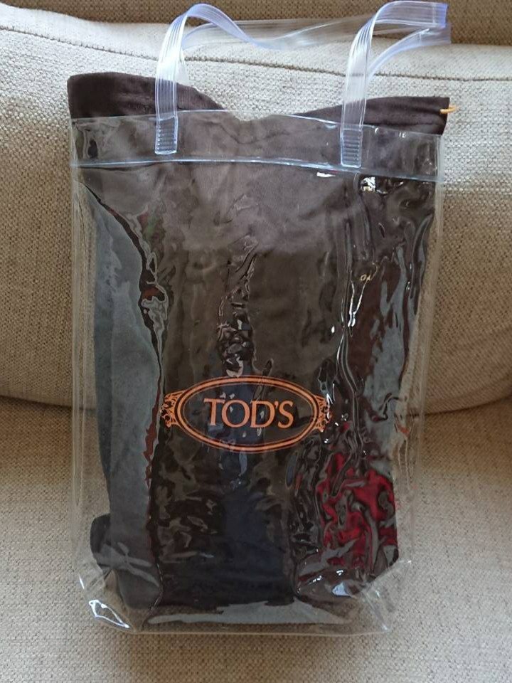 TOD'S　トッズ保存袋　ビニールバッグセット