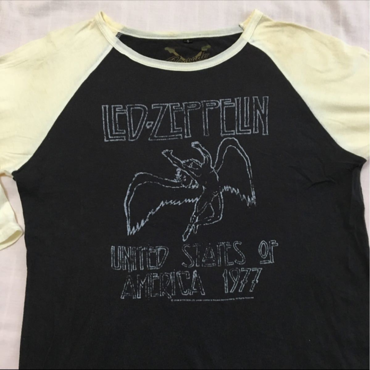 バンドTシャツ　Led Zeppelin　七分袖