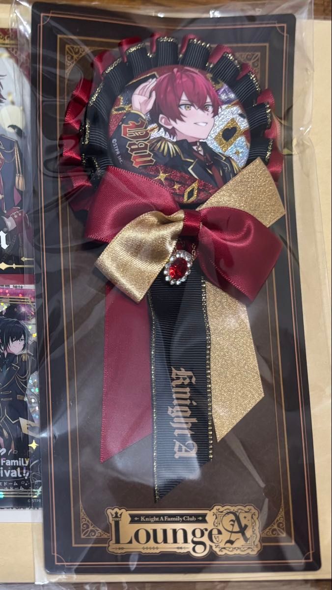 KnightA 騎士A ばぁうくん 缶バッジ付き ロゼット KnightA 騎士A ばぁうくん B賞 缶バッジ付きロゼット|Yahoo