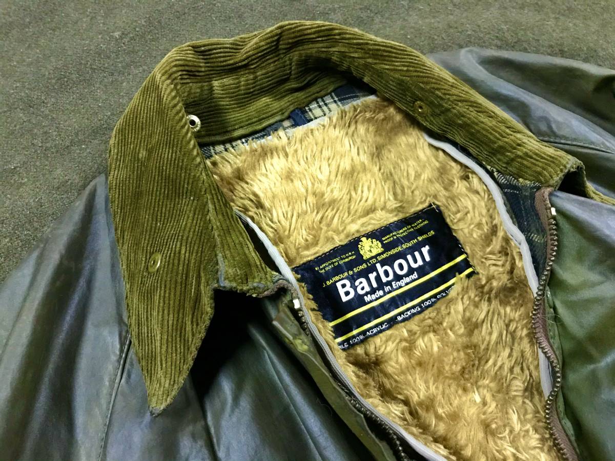 □ MADE IN ENGLAND BARBOUR Gamefair 40 バブアー ゲームフェア