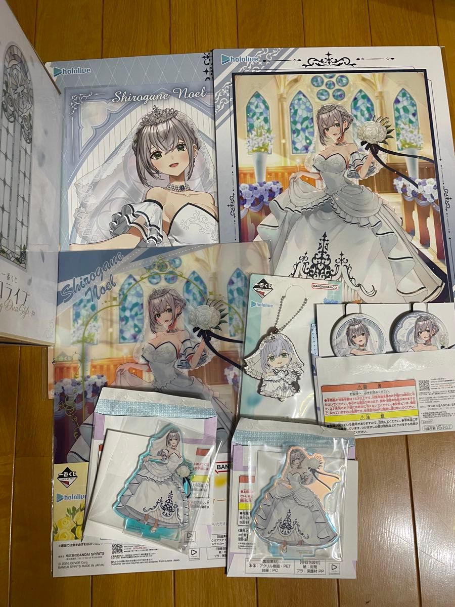一番くじ ホロライブ 白銀ノエル セミ コンプリート 6個 一番くじ ホロライブ 白銀ノエル セミ コンプリート 6個 一番
