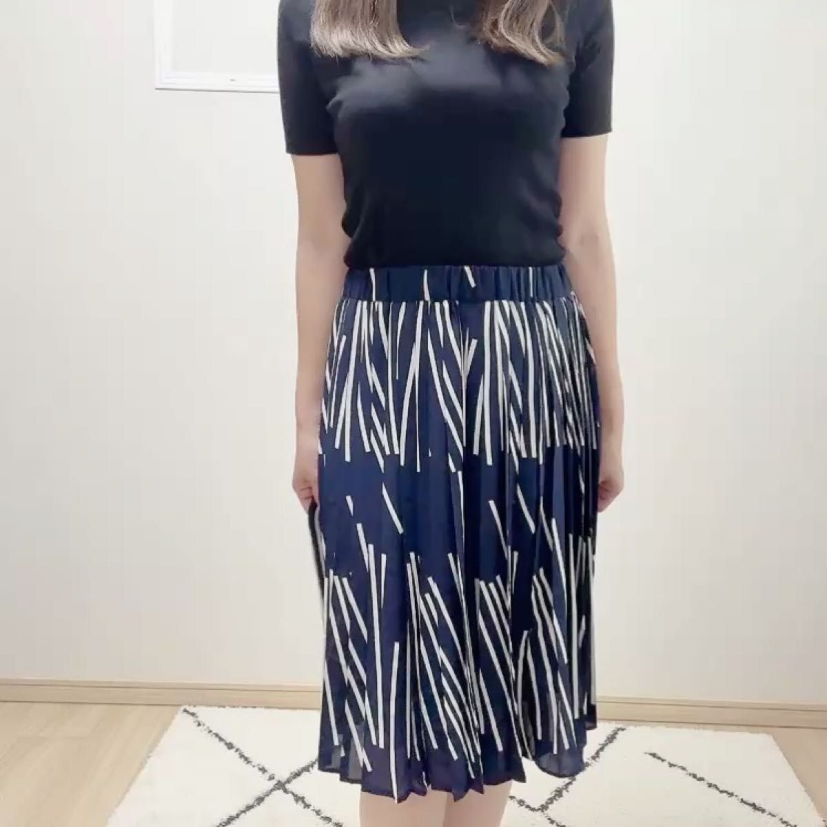 Otto Collection 膝丈スカート Sサイズ ウエストはゴム