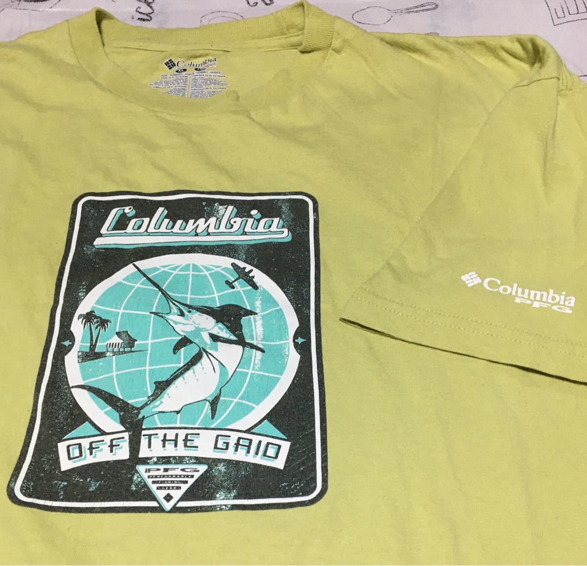 【レア】US古着 XL ビッグサイズ Columbia Tシャツ