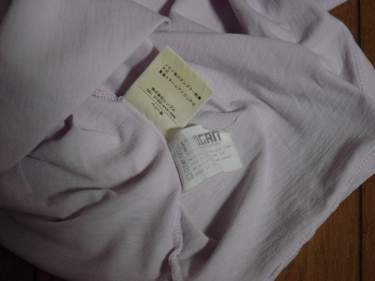 ROGAN 半袖Tシャツ 紫 ローガン_画像4