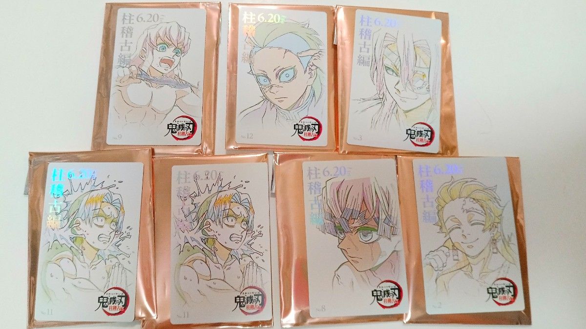 鬼滅の刃　柱稽古編　ムビチケ風コレクションカード