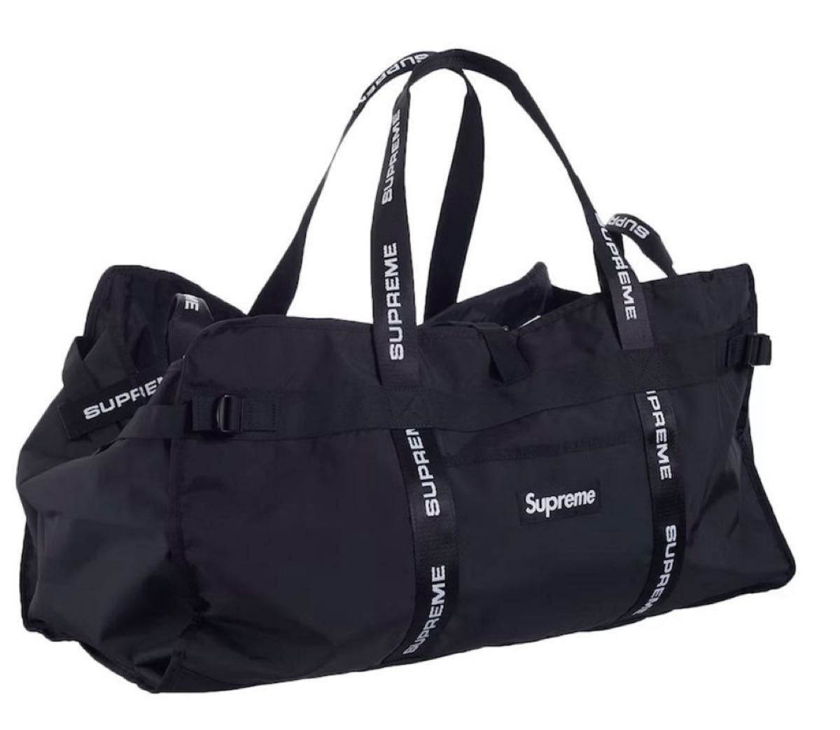 Supreme ブラック ボストンバッグ Supreme Cordura Ripstop Nylon Haul Bag Black 80L 22AW