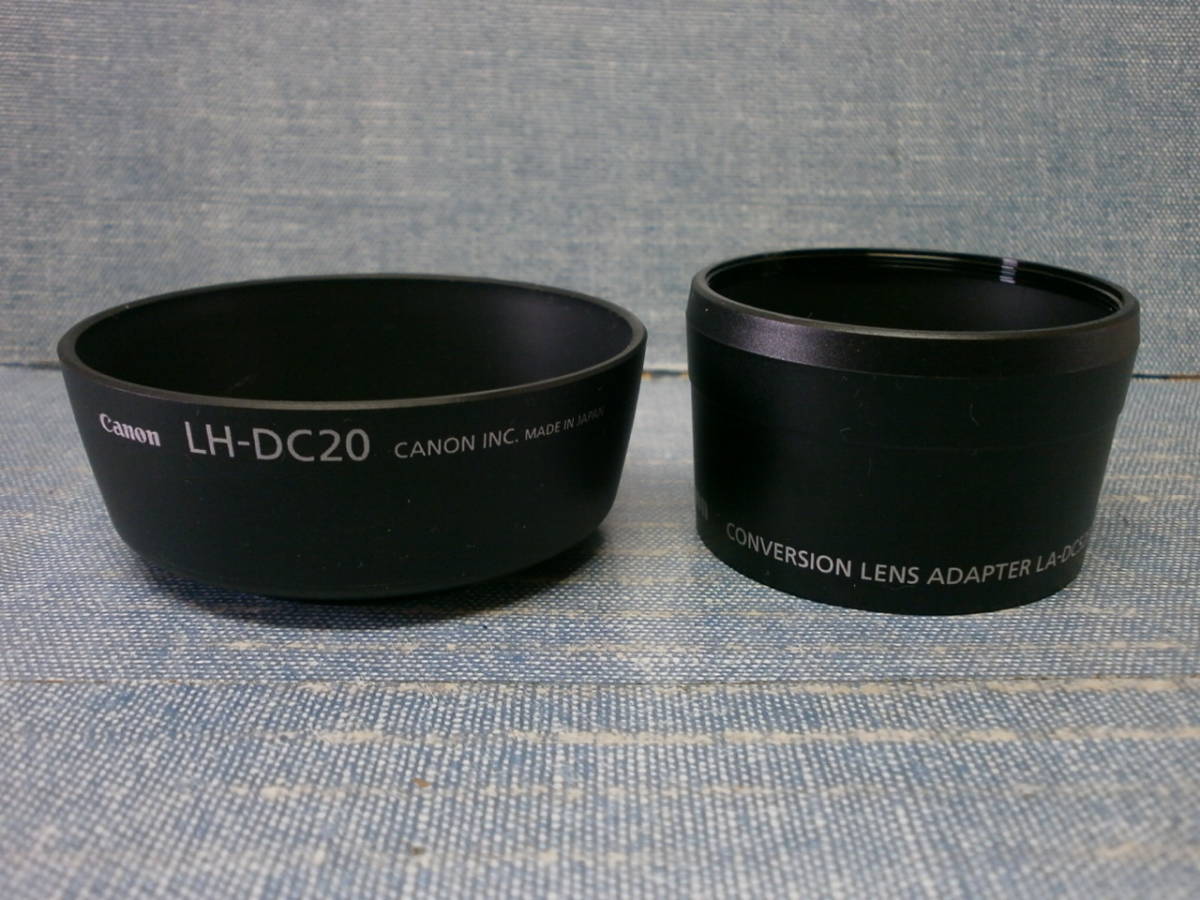 未使用品 Canon キヤノン レンズアダプター/フードセット LAH-DC10_画像2