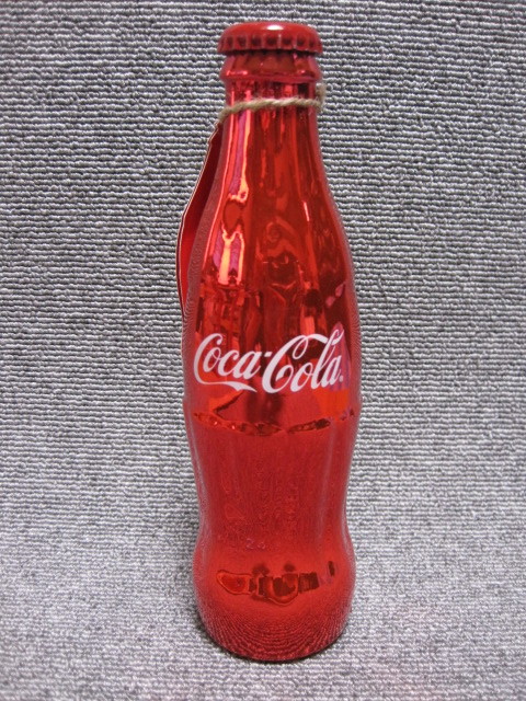 【コカ・コーラ ストア限定品 Coca-Cola】Z コンツァーボトル ビン レッドメッキ加工 赤色 瓶型 Friend オブジェ 同梱お取り置き大歓迎