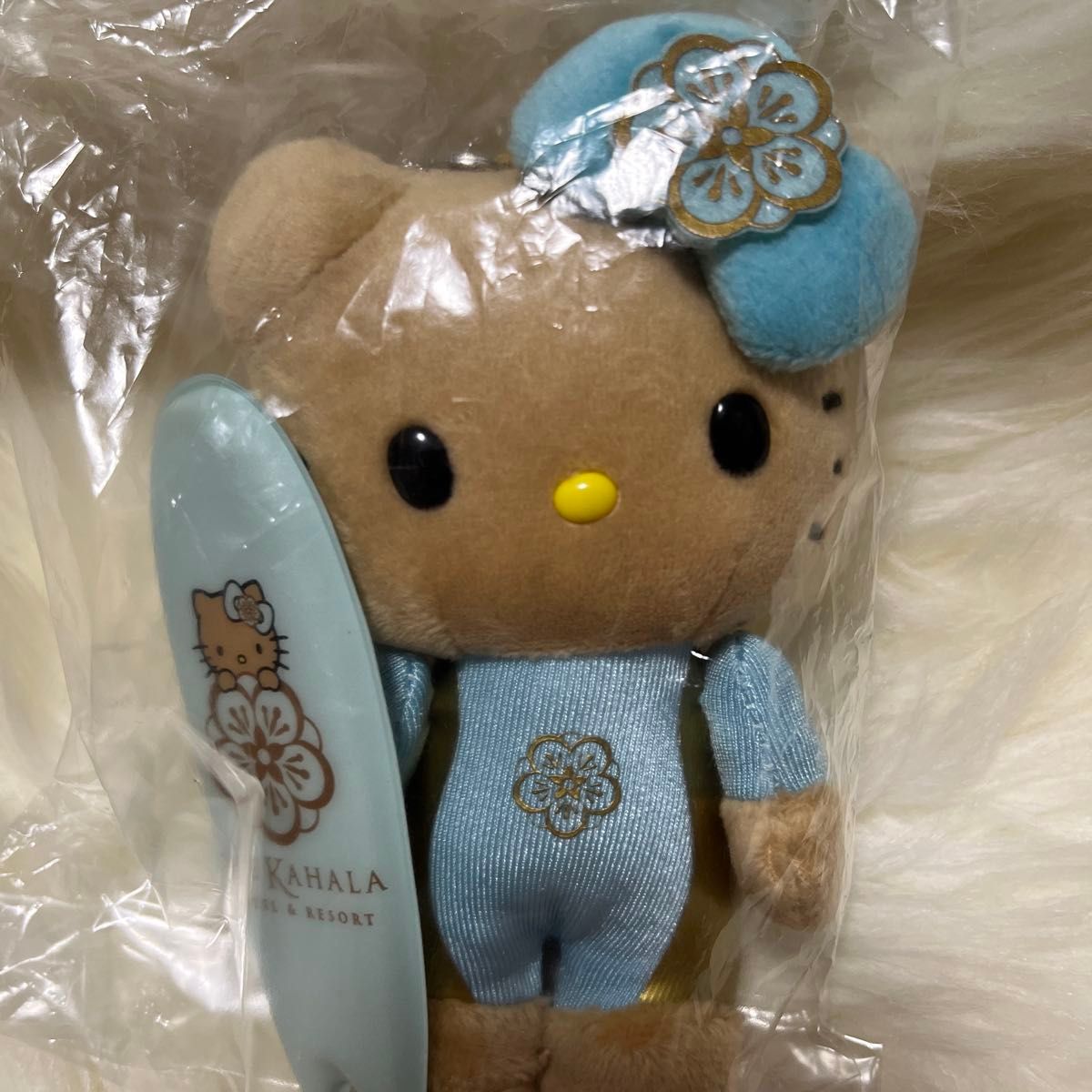 カハラホテル ハワイ限定 キティちゃん キーホルダー KAHALA HOTEL ハワイ限定 日焼け キティちゃん キーチェーン カハラホテル