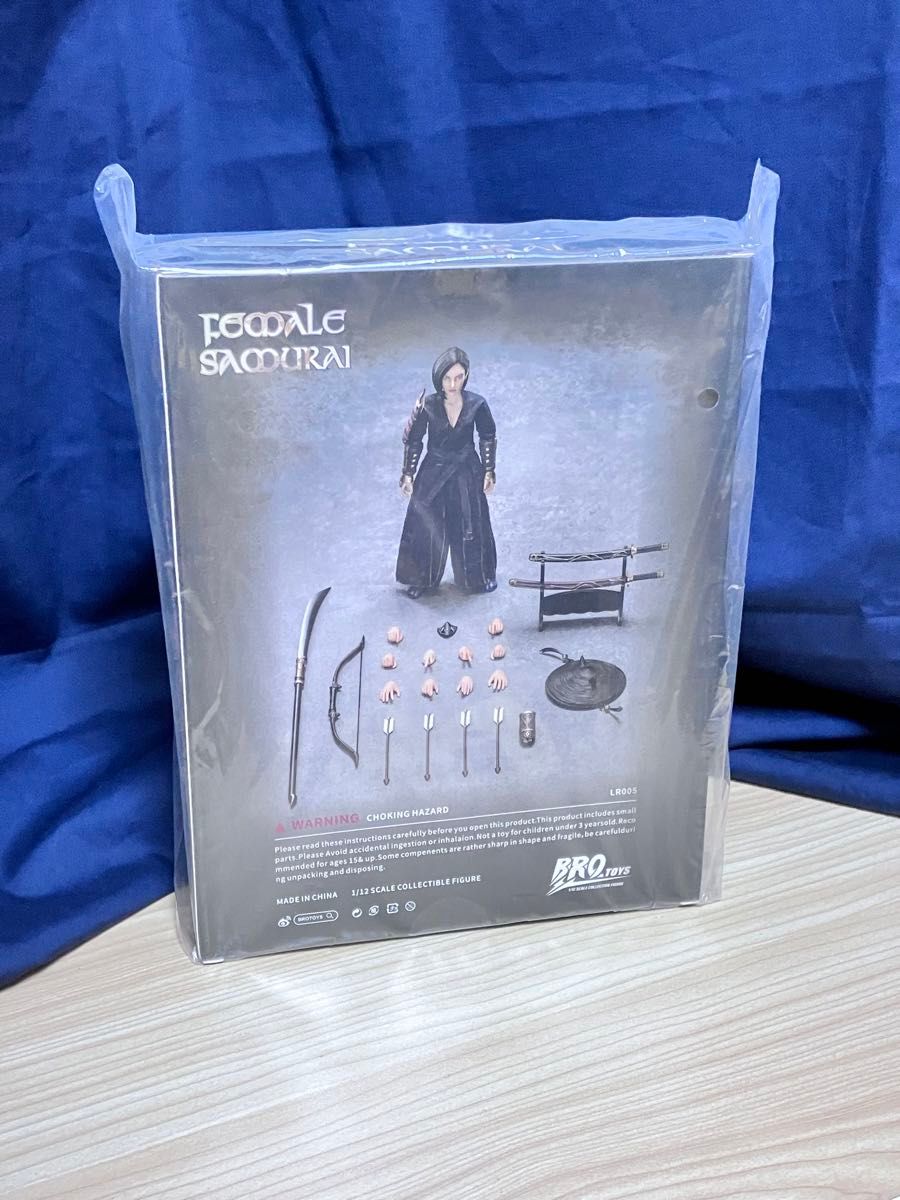 【新品未開封】BROtoys『女性侍』1/12スケール アクションフィギュア 新品未開封】BROtoys『女性侍』1/12スケール アクション