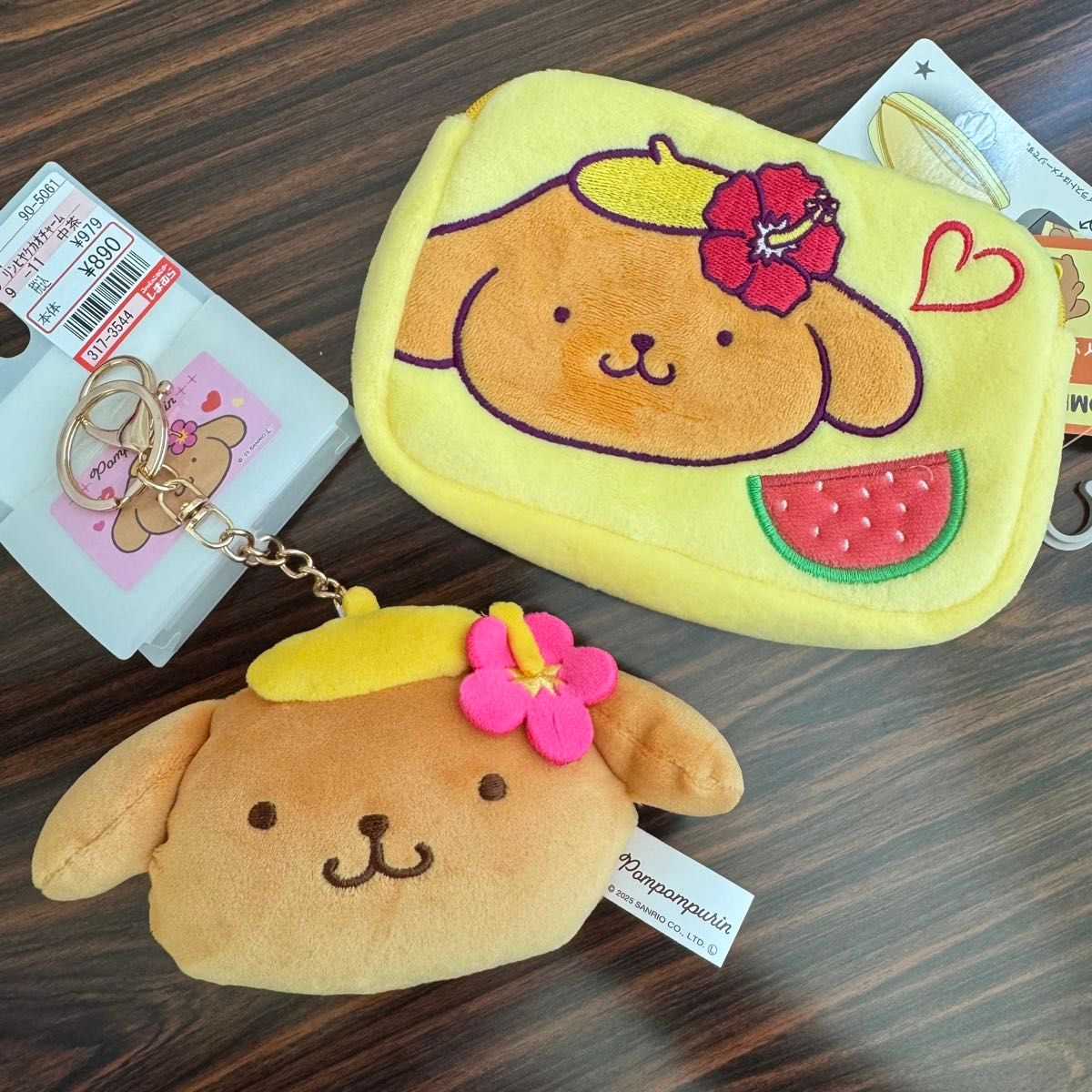 ポムポムプリンマスコットチャーム 新品 2点セット ポムポムプリン日焼け プリン サンリオ 日焼けポムポムプリン 2個セット|Yahoo!フリマ(旧