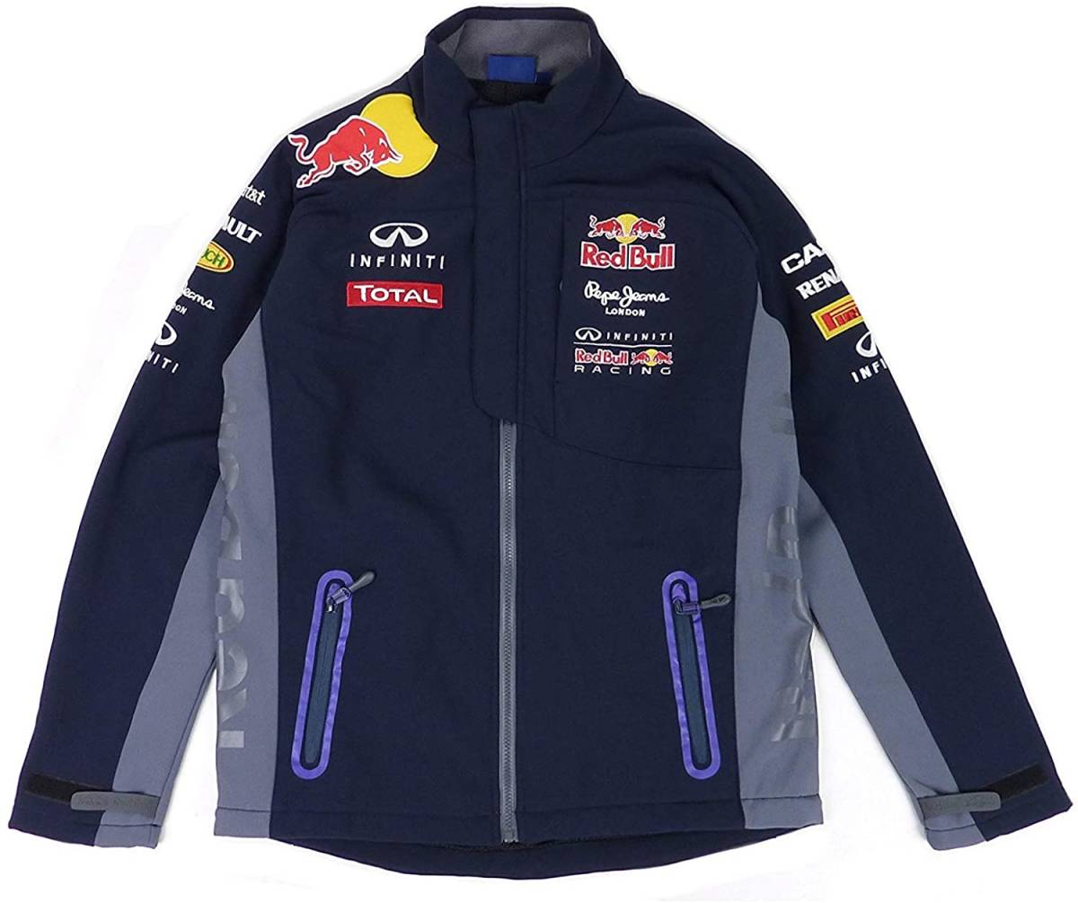Pepe Jeans ペペ・ジーンズ Infiniti Red Bull Racing レッドブル レーシング OTL2015 刺繍 ジャケット ネイビー (S) [並行輸入品]