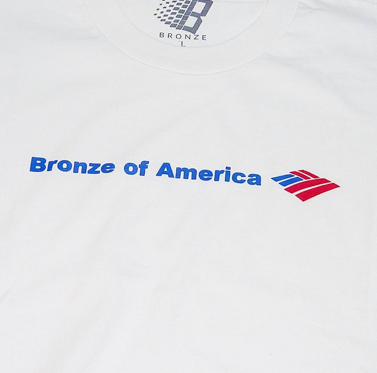 BRONZE 56k ブロンズ 56k Bronze of America Tシャツ（ホワイト）(L)【並行輸入品】