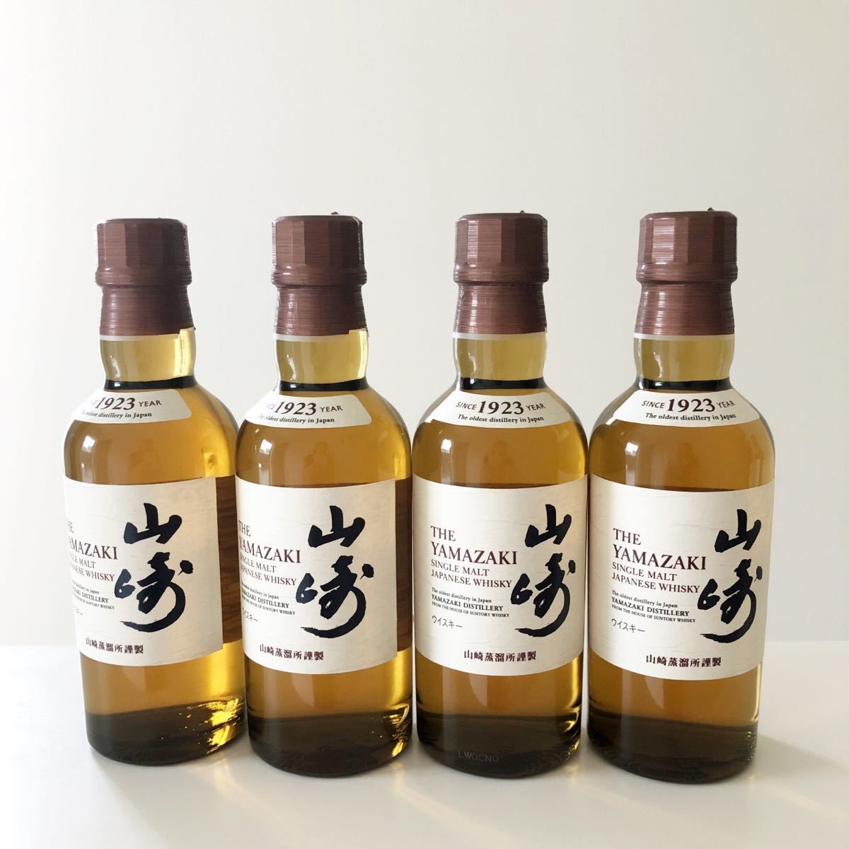 サントリー 山崎 180ml 4本 ウイスキー 新品 未開封 ミニボトル|Yahoo