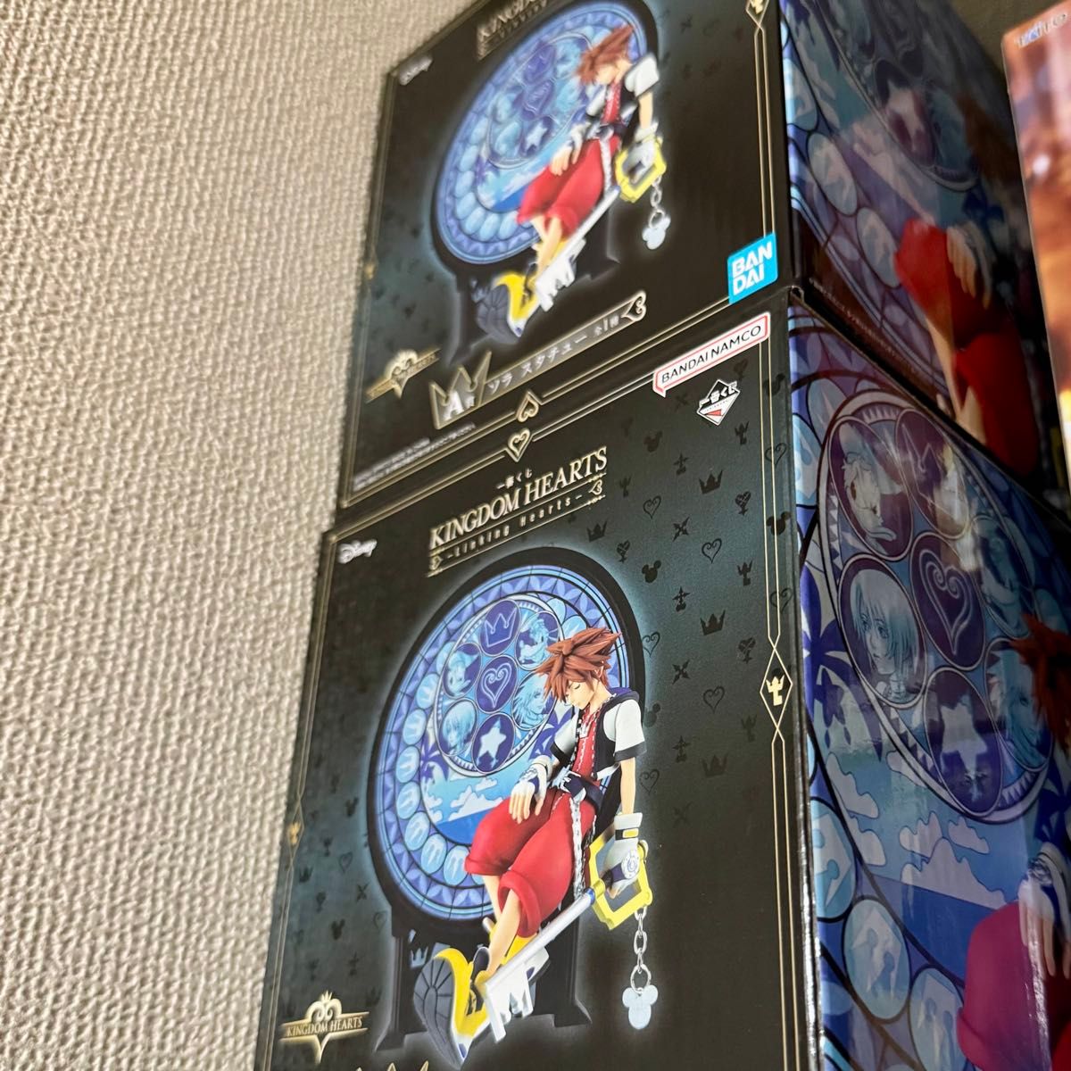 一番くじキングダムハーツ Linking Hearts A賞ソラスタチュー D賞 一番くじ キングダムハーツ A賞 ソラ スタチュー&D賞 ガラス
