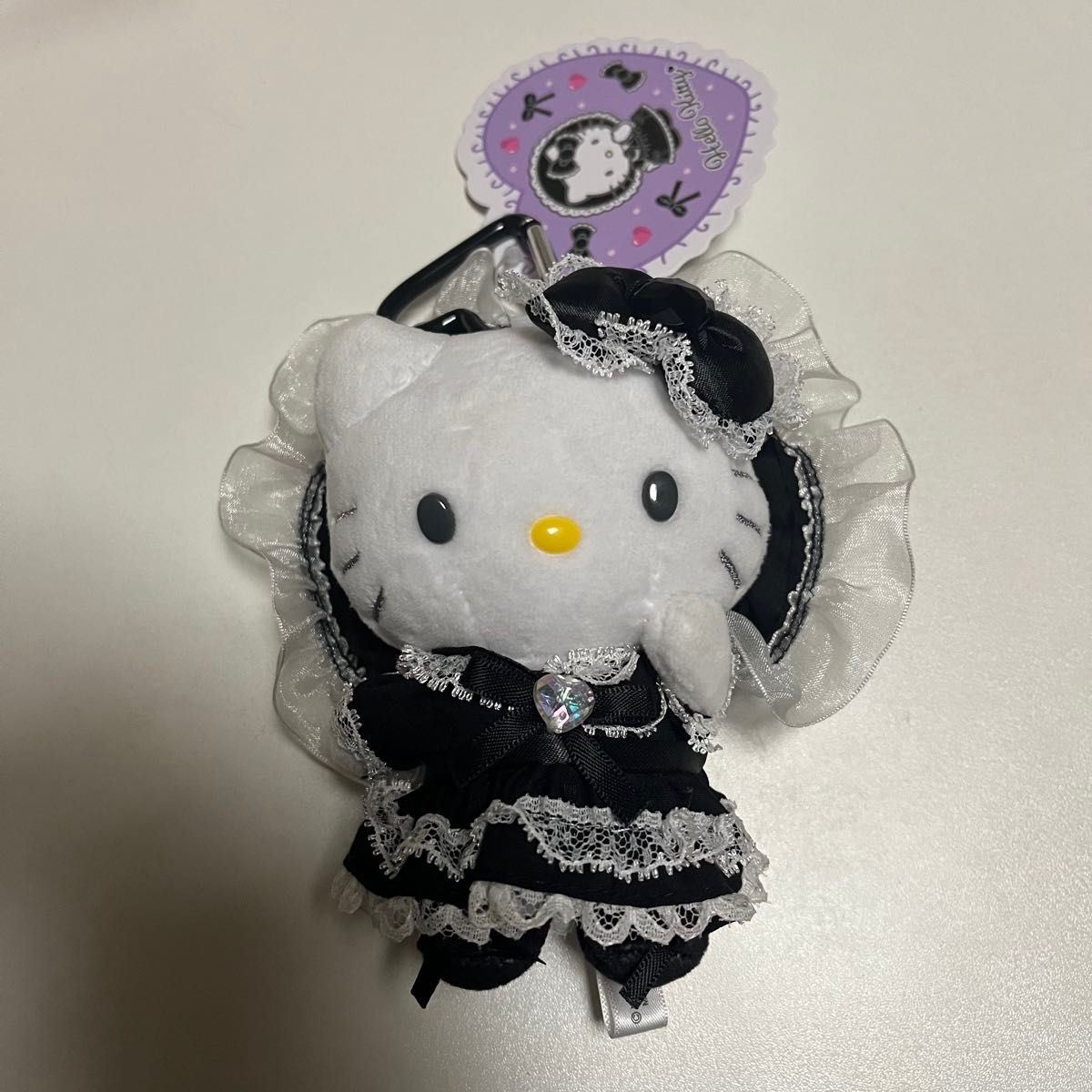 ハローキティ ロリータ メイド ハローキティ マスコットキーホルダー ロリータブラック|Yahoo