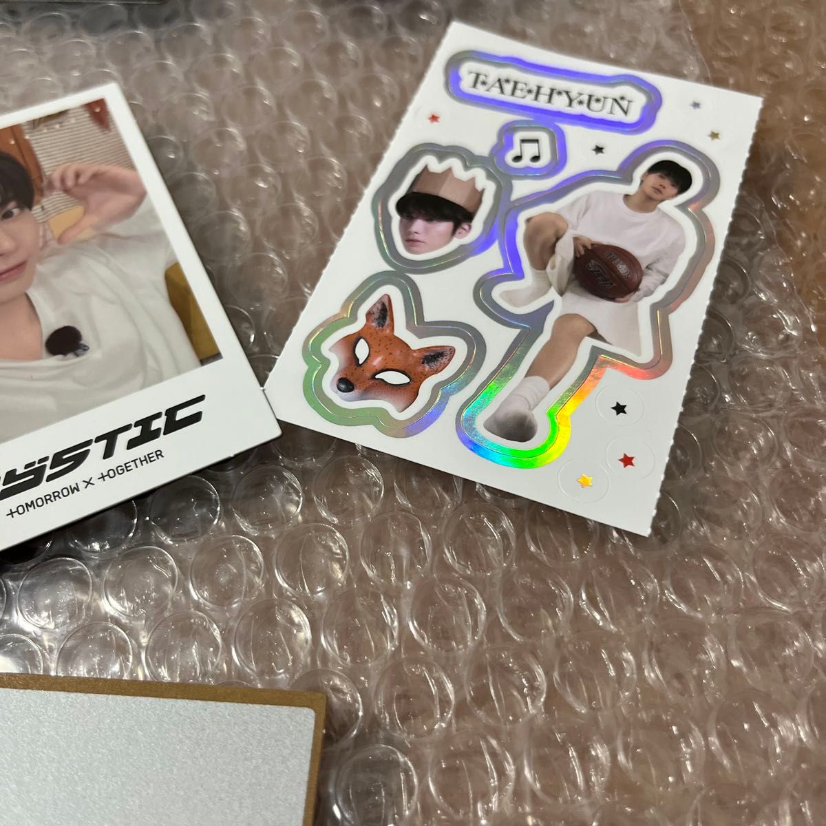 TXT MEMORIES メモリーズ MYSTIC テヒョン トレカ ステッカー TXT MEMORIES メモリーズ MYSTIC テヒョン トレカ ステッカー