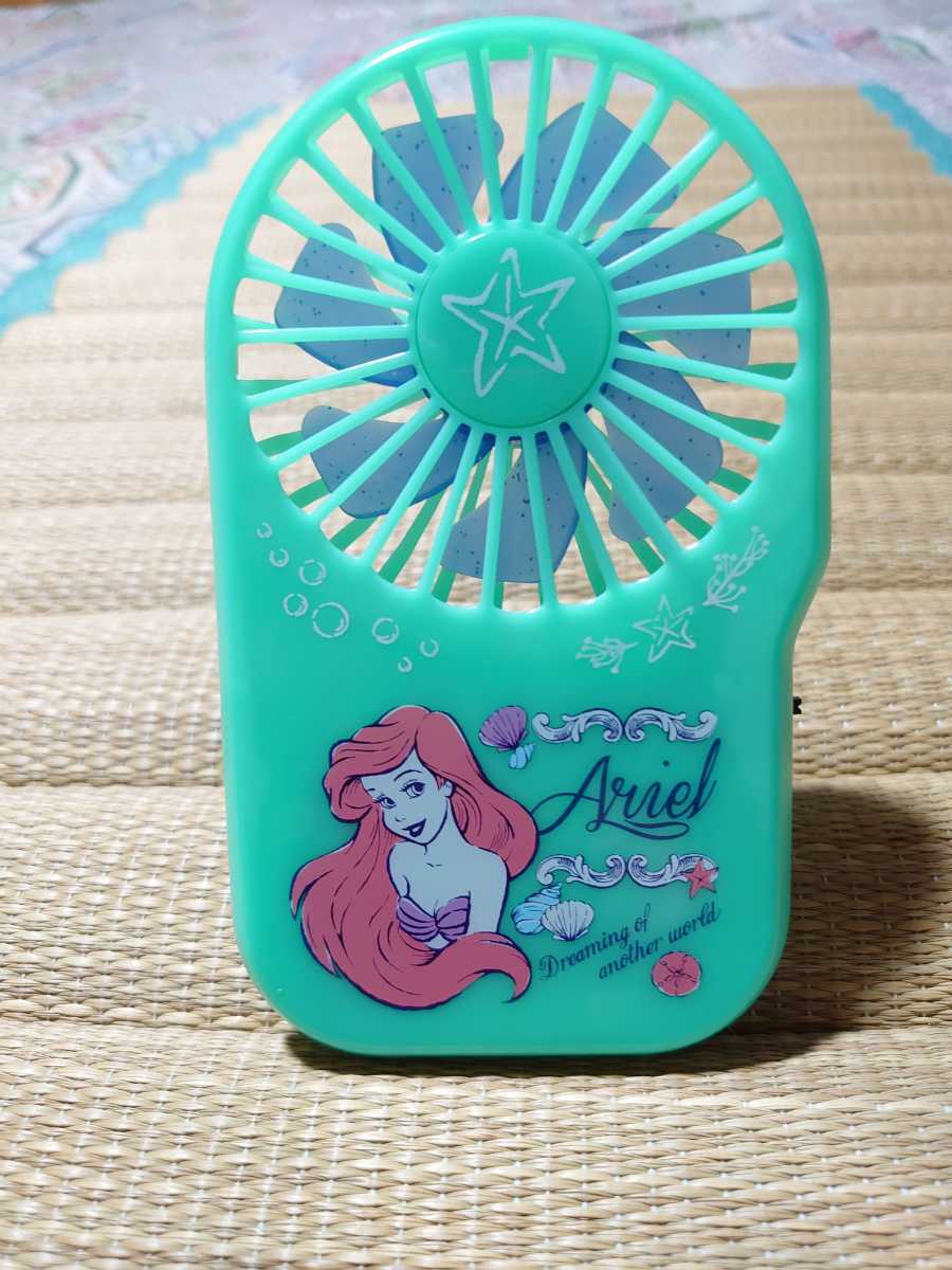  not for sale new goods marriage information magazine ze comb . Fukushima appendix Disney Disney Ariel Mini handy one electric fan 