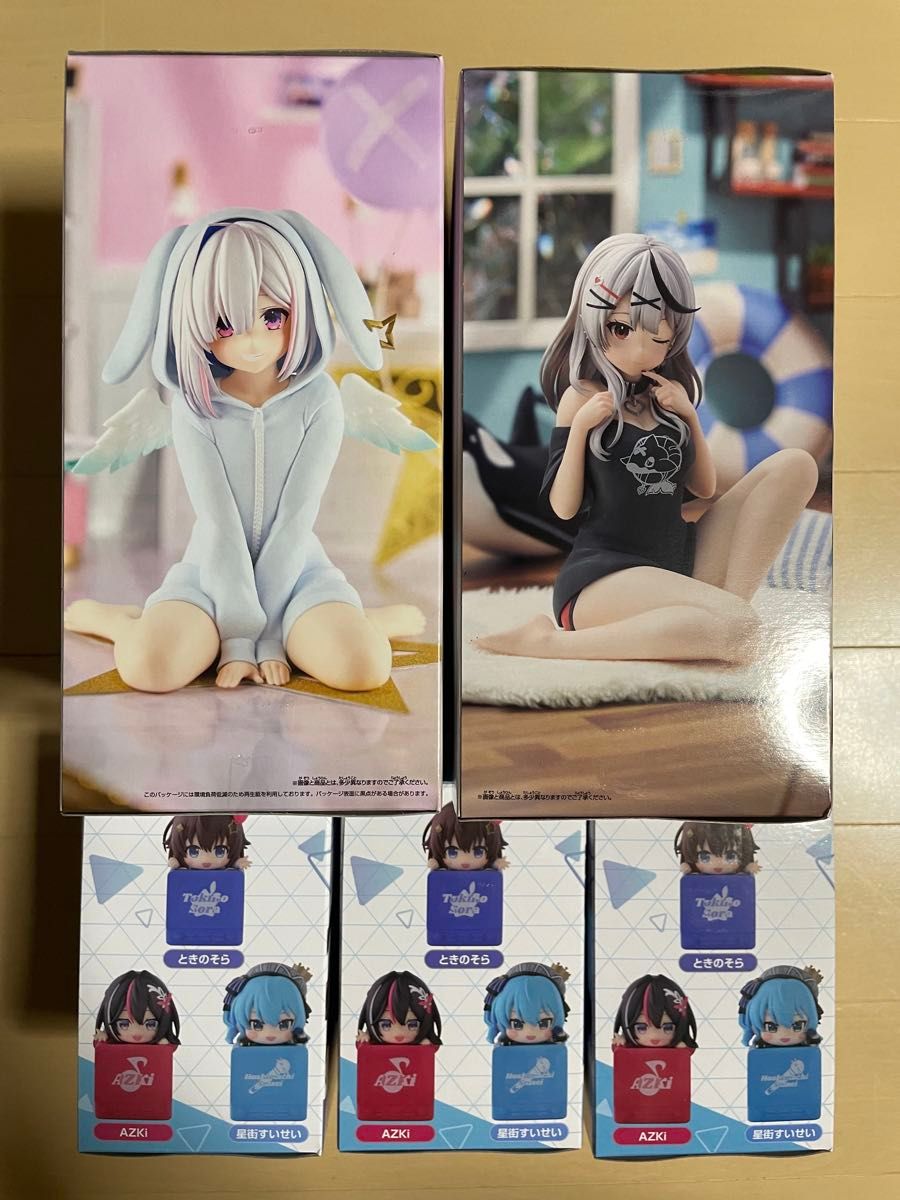 ホロライブフィギュア 5点 天音かなた沙花叉クロエときのそら星街すいせいAZKi ホロライブ フィギュア 5点 天音かなた 沙花叉クロエ ときのそら