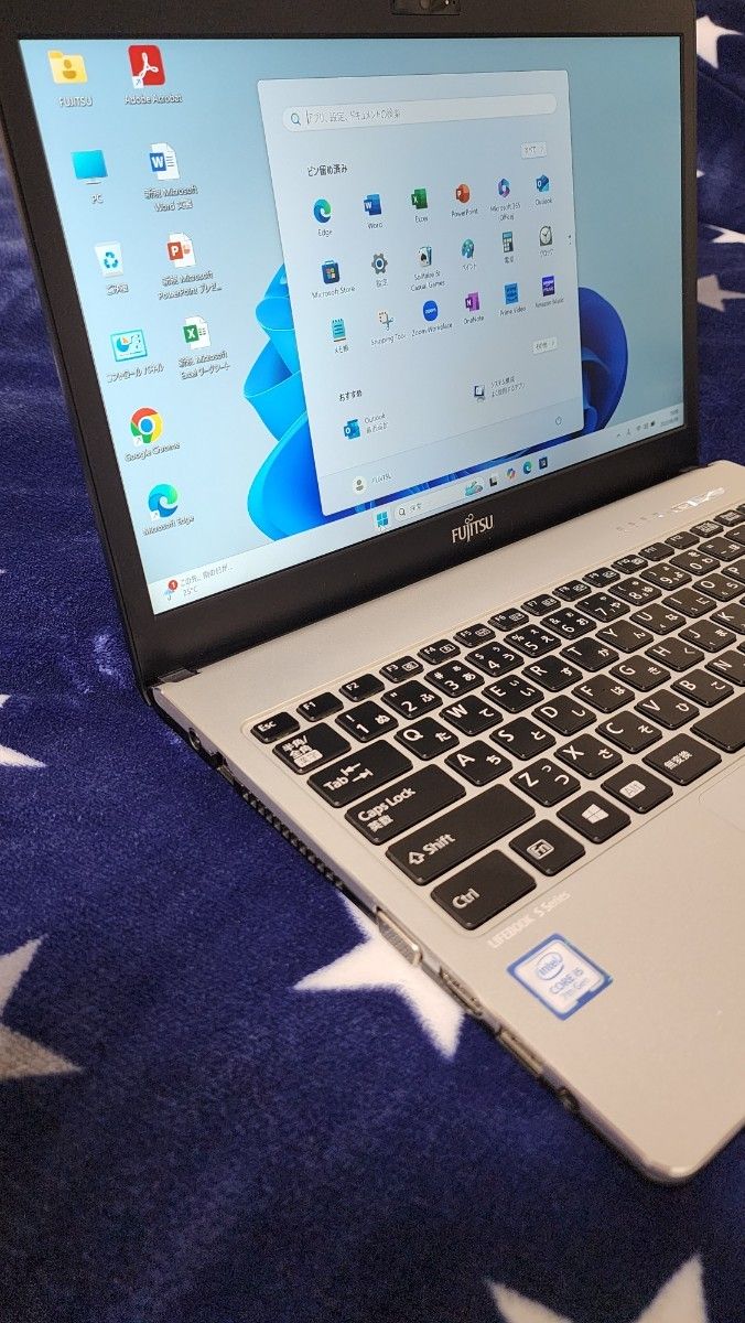 富士通FUJITSUノートパソコン◆LIFEBOOK S937/T ◆i5-7300U◆8GB◆SSD128GB◆オフィス2021