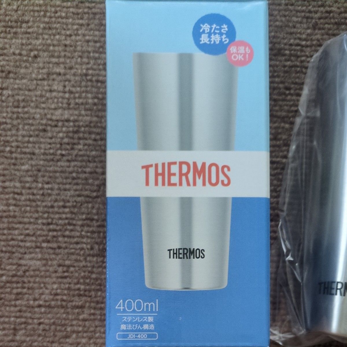 THERMOS JDI-400 真空断熱タンブラー ステンレス