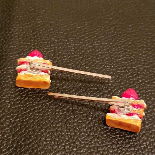  hand made! hairpin sweets / mille-feuille 2 piece collection 