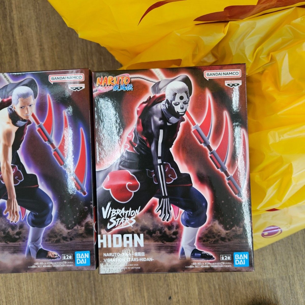 NARUTO 疾風伝 VIBRATION STARS 飛段 A NARUTO-ナルト- 疾風伝 VIBRATION STARS 飛段 フィギュア2点