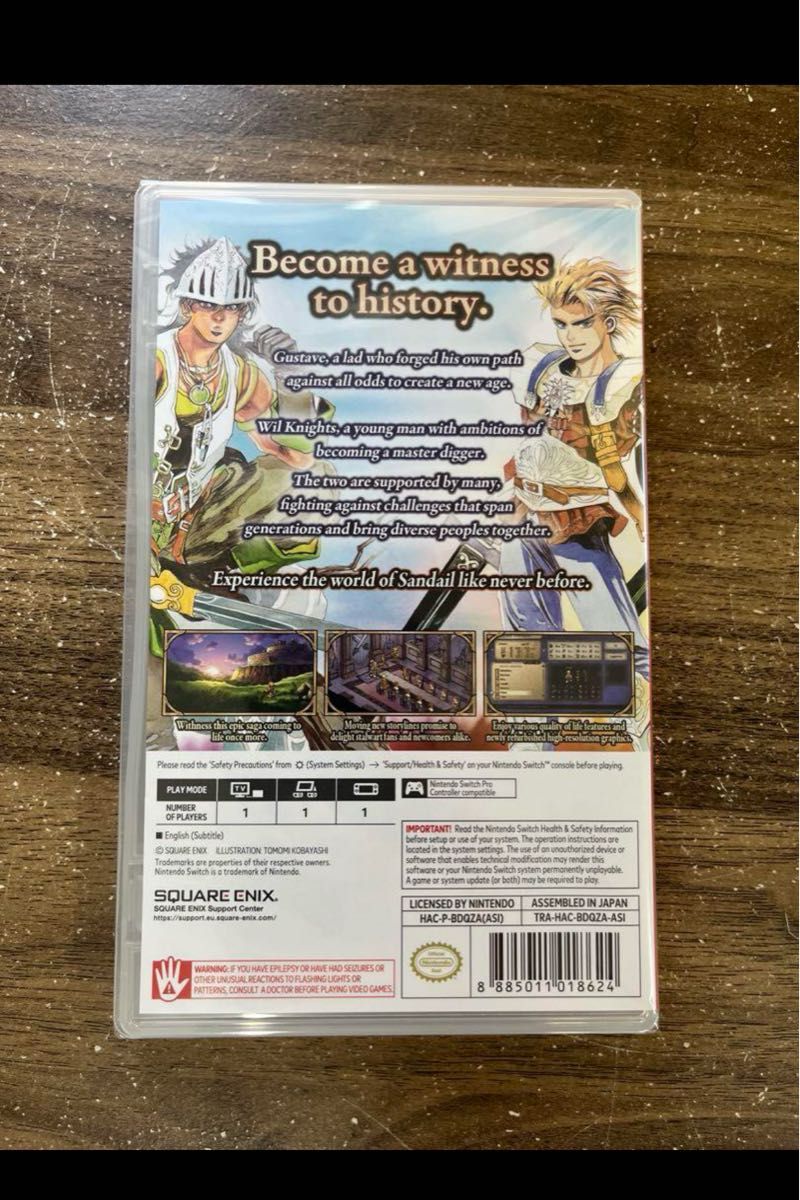 Switch サガフロンティア2 リマスター 海外版 新品未開封 Switch サガフロンティア2 リマスター 海外版 新品未開封