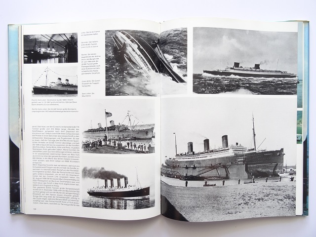  foreign book * boat. photoalbum German book@ army . battleship empty . tongue car Ferrie passenger boat sailing boat etc. 