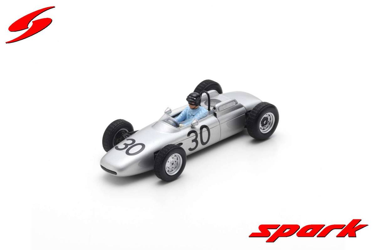 ■スパークモデル 1/43 1962 ポルシェ804 #30 D.ガーニー フランスGP優勝