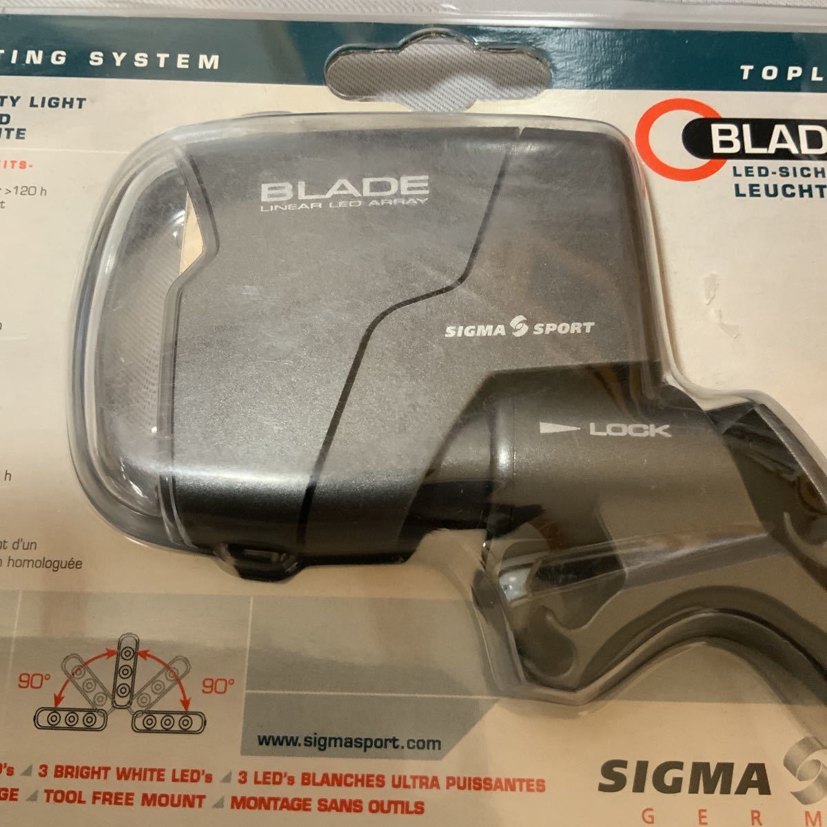 SIGMA SPORT BLADE ライトの画像3